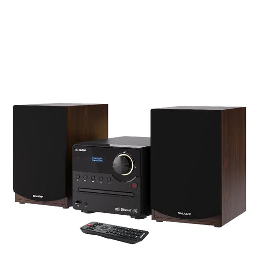 Sharp | Hi-Fi Micro System | XL-B517D(BR) | 45 W | CD | Bluetooth 5.0 | FM/DAB+ | Brown