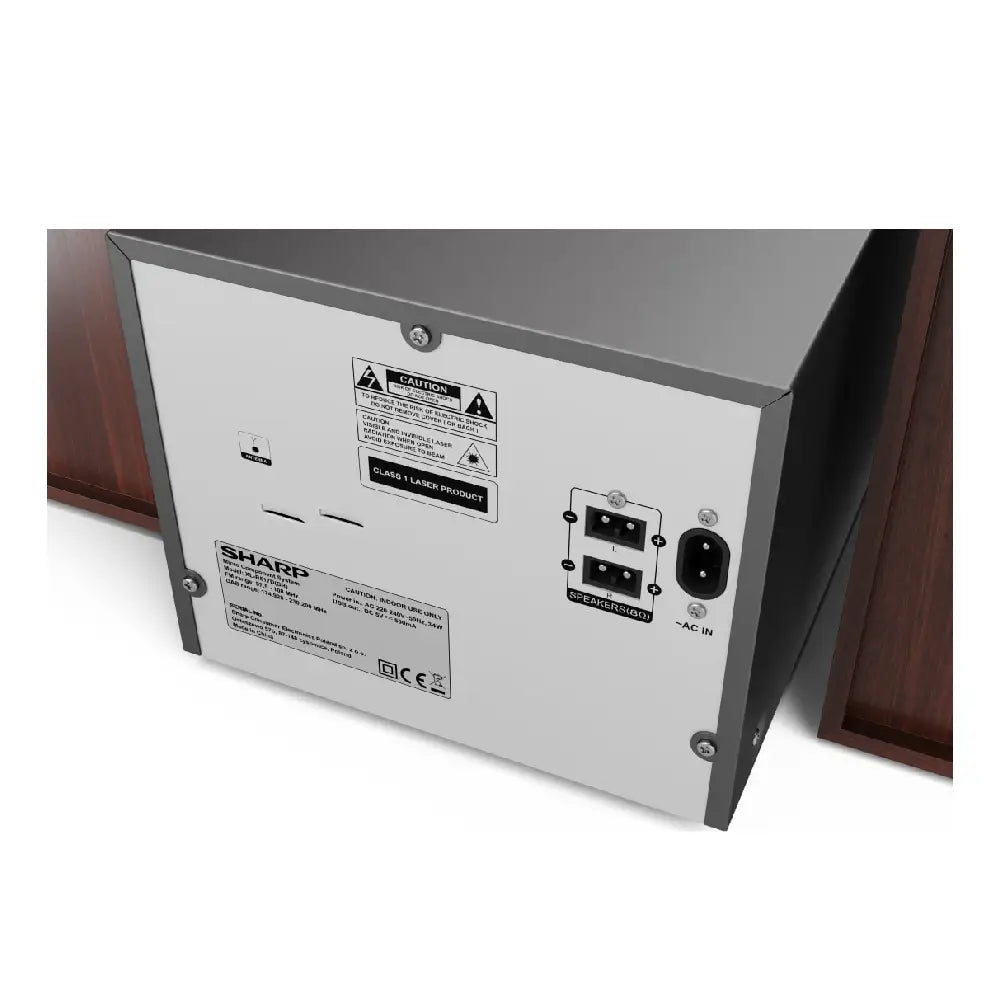 Sharp | Hi-Fi Micro System | XL-B517D(BR) | 45 W | CD | Bluetooth 5.0 | FM/DAB+ | Brown