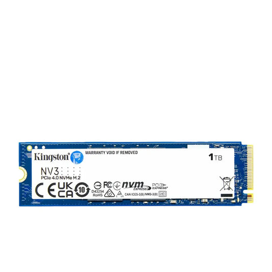 Kingston | Solid state drive | 1 TB | NV3 | M.2 | PCIe 4.0 x4 (NVMe)