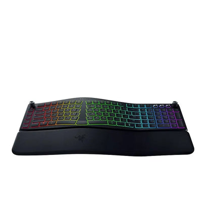 Razer | Gaming Keyboard | Ergo |  Wireless, wired | Backlit RGB Chroma | Membrane / scissors | Black