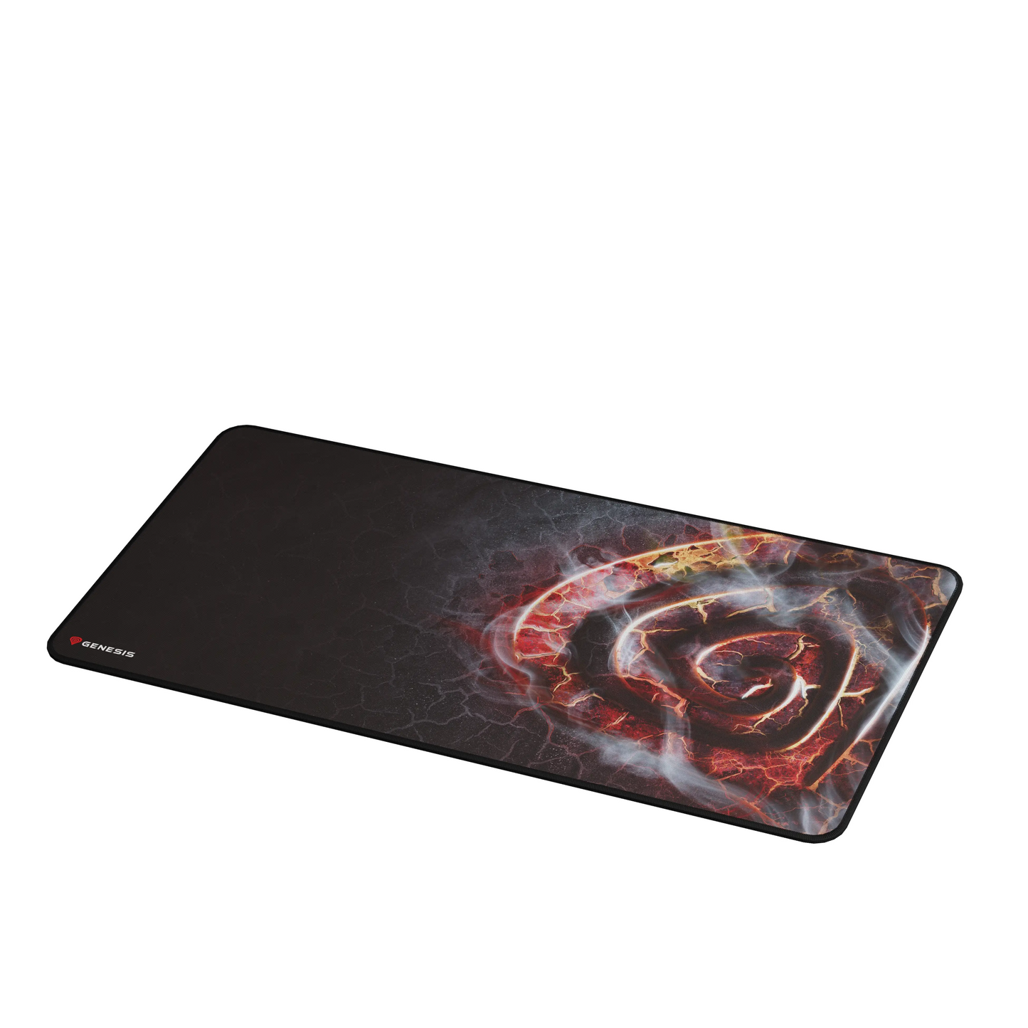 Genesis | Carbon 500 Maxi Lava G2 | Gaming Mouse pad | Black / Red