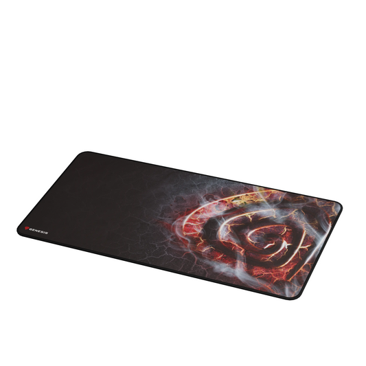 Genesis | Carbon 500 Maxi Lava G2 | Gaming Mouse pad | Black / Red