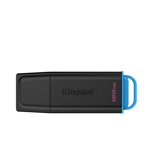 Kingston | DataTraveler | USB flash drive | Exodia | 128 GB | USB 3.2 Gen 1 | Black | Blue