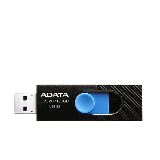 ADATA | USB flash drive | UV320 | 128 GB | USB 3.1 | USB Type-A | Black | Blue
