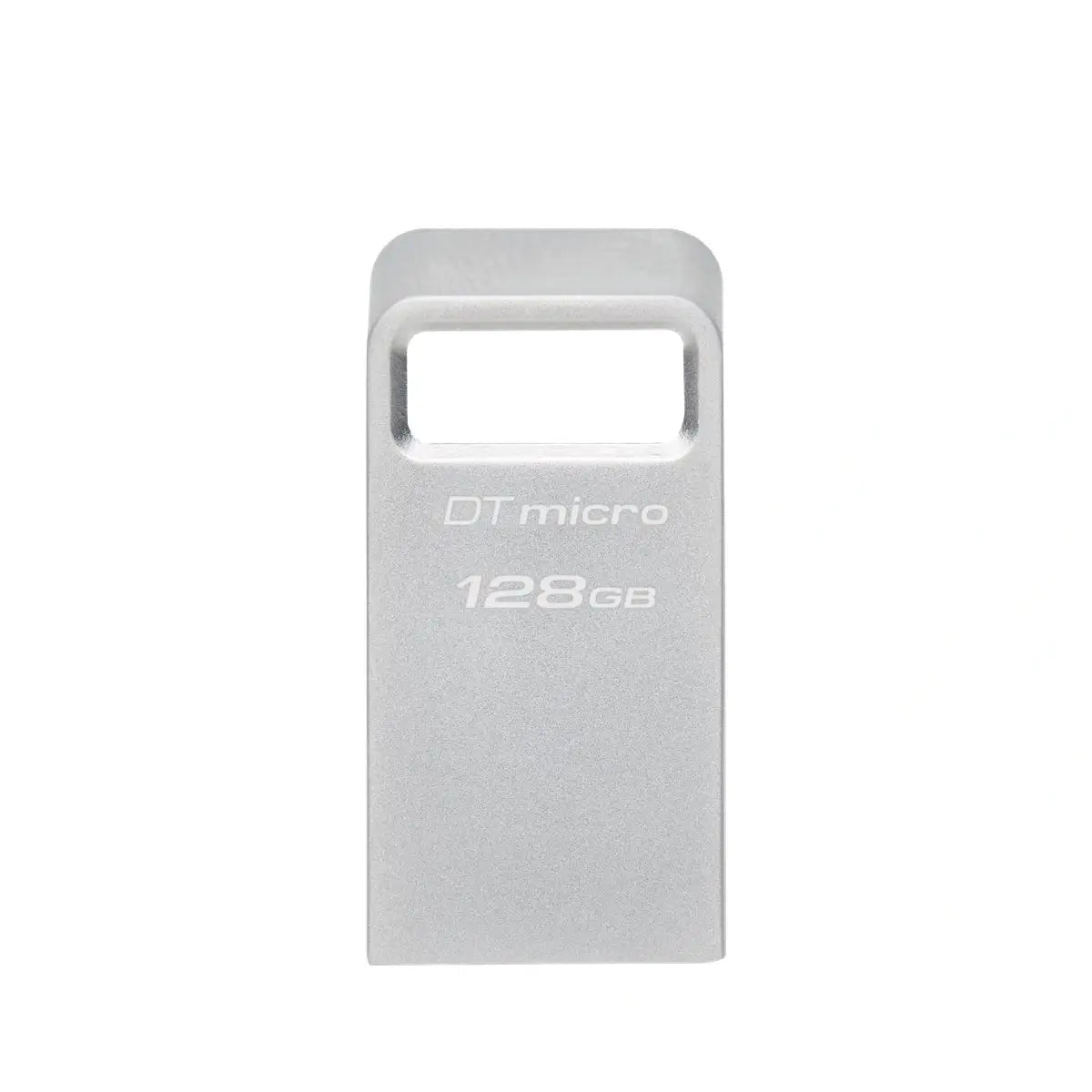 Kingston | DataTraveler | USB flash drive | Micro | 128 GB | USB 3.2 Gen 1 | Silver