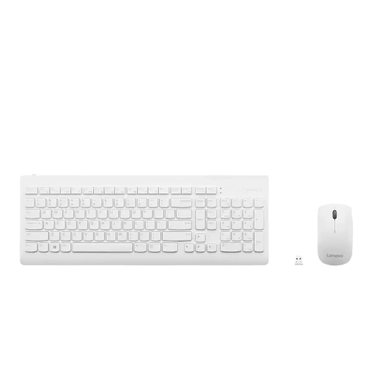 Lenovo | Tastatur-Maus-Set | 510 Combo | Kabellos | US | Weiß