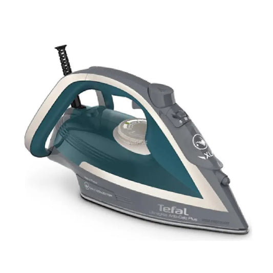 Tefal | Dampfbügeleisen | Ultragliss Plus FV6842E0 | 2800 W | 50 g/Min | 260 g/Min | Durilium Airglide | Türkis / Schwarz