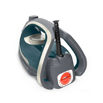 Tefal | Steam Iron | Ultragliss Plus FV6842E0 | 2800 W | 50 g/min | 260 g/min | Durilium Airglide | Turquoise / Black