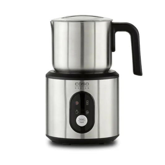 Caso | Milchaufschäumer | Crema & Choco Inox 01666 | 500 W | 350 ml (250 ml Schaum) | Edelstahl / Silber