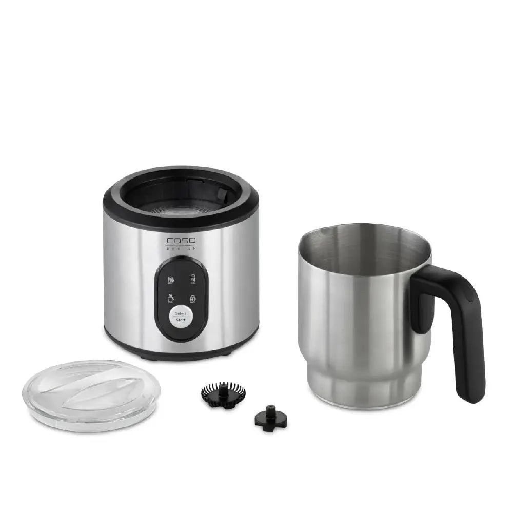 Caso | Milk Frother | Crema & Choco Inox 01666 | 500 W | 350 ml (250 ml Foam) | Stainless Steel / Silver
