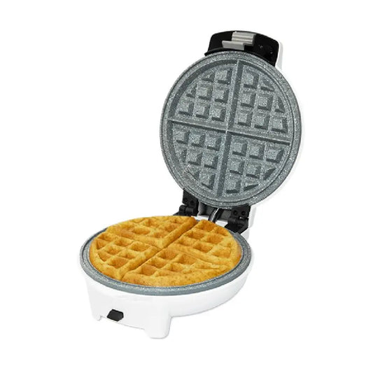 Cecotec | 3-in-1 Gebäckzubereiter | Fun Gofrestone 3in1 | 700 W | Auswechselbare Platten | RockStone Beschichtung | Weiß