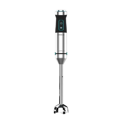 Cecotec | Hand Blender Set | Power TitanBlack 1200 XL PerfectCream&Crush | 1200 W | CrossBlades Titanium | XL Leg | Stainless Steel / Black