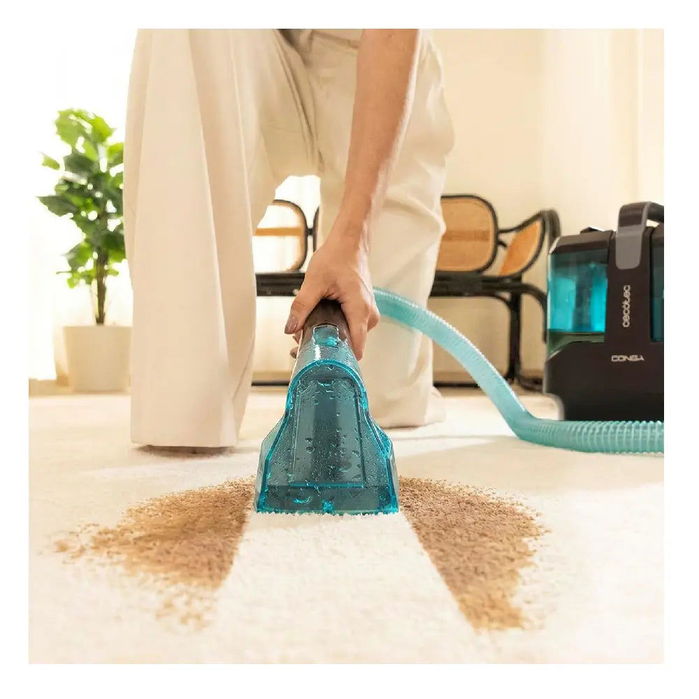 Cecotec | Upholstery Cleaner | Conga 3000 Carpet&Spot Clean Max | 450 W | 13 kPa | Clean Tank 1 L / Dirty Tank 0.85 L | Black & Blue