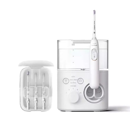 Philips | Oral Irrigator | Sonicare Power Flosser 7000 HX3911/40 | 600 ml | Quad Stream | 10 Intensity Levels | White