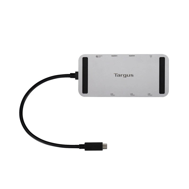 Targus | USB4 Dual Video Mobile Dock with 140W EPR Pass-Thru | DOCK429GL | USB4 Mobile Dock | Silver