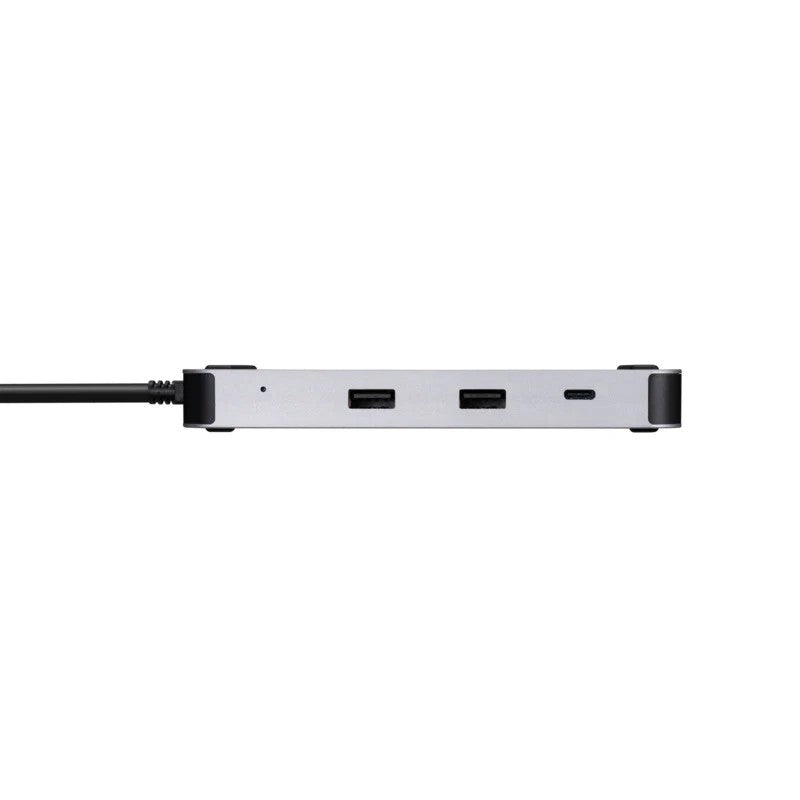 Targus | USB4 Dual Video Mobile Dock with 140W EPR Pass-Thru | DOCK429GL | USB4 Mobile Dock | Silver
