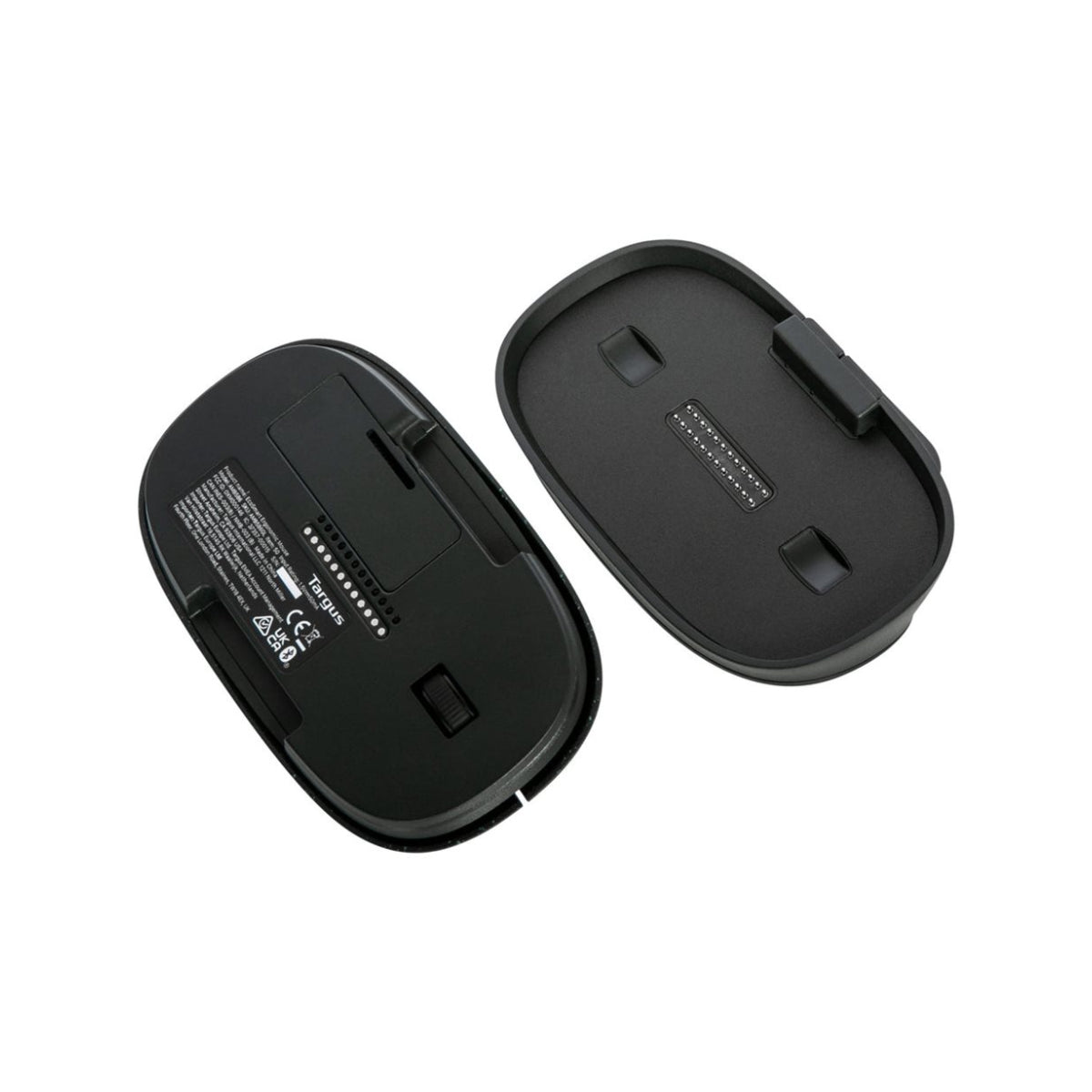 Targus | ErgoFlip EcoSmart | AMB586GL | Wireless Ergonomic Mouse | Bluetooth 5.0 LE | Black