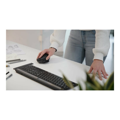 Targus | ErgoFlip EcoSmart | AMB586GL | Wireless Ergonomic Mouse | Bluetooth 5.0 LE | Black
