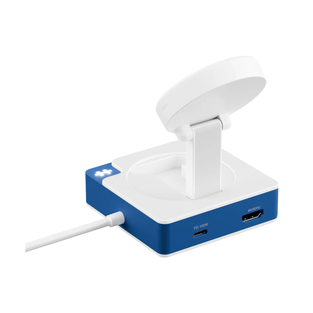 Hyper | Hub USB-C HyperDrive Flex MagCharge | HD8100BUGL | Hub USB-C | Blanc/Bleu
