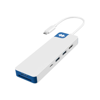 Hyper | Hub USB-C 8 ports HyperDrive Flex | HD4102BUGL | Hub USB-C | Blanc/Bleu