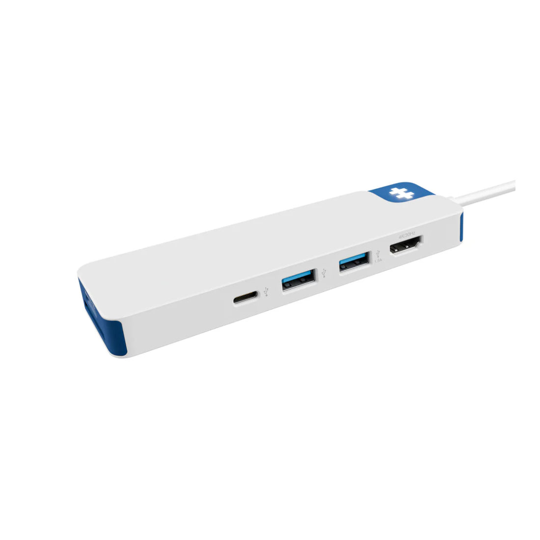 Hyper | Hub USB-C 8 ports HyperDrive Flex | HD4102BUGL | Hub USB-C | Blanc/Bleu