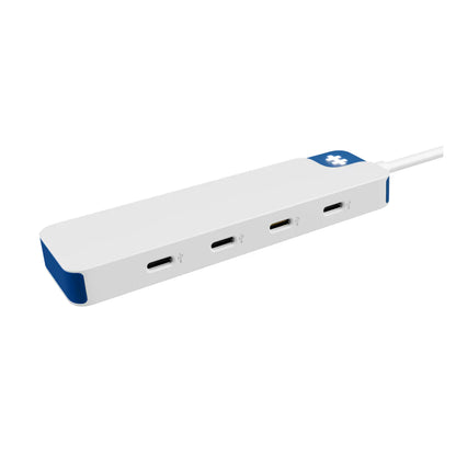 Hyper | HyperDrive Flex Hub USB-C 4 ports | HD5201BUGL | Hub USB-C | Blanc/Bleu