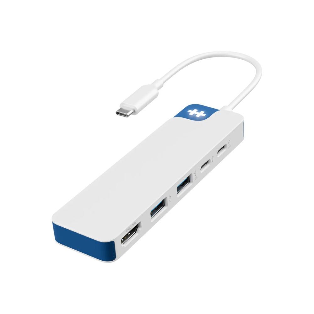 Hyper | Hub USB-C 5 ports HyperDrive Flex | HD4101BUGL | Hub USB-C | Blanc/Bleu
