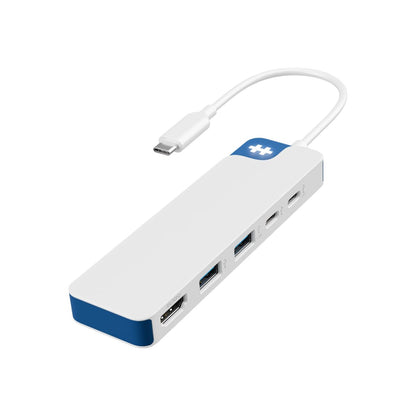 Hyper | Hub USB-C 5 ports HyperDrive Flex | HD4101BUGL | Hub USB-C | Blanc/Bleu