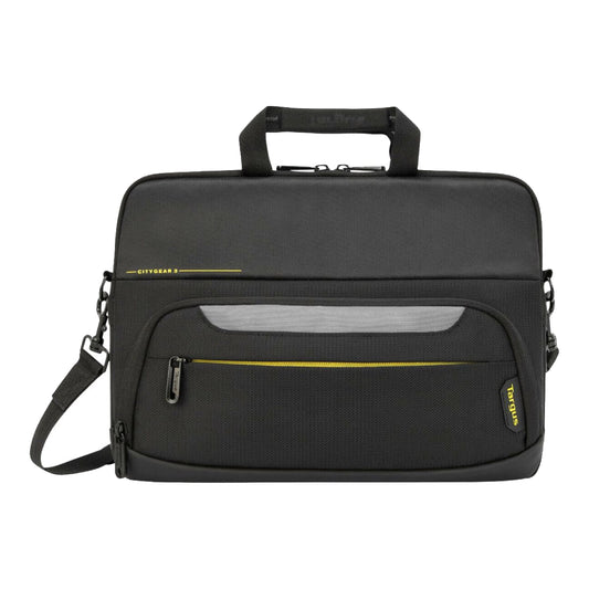 Targus | CityGear Slim Topload Laptoptasche | TSS866GL | Passend für bis zu 14 Zoll | Laptoptasche | Schwarz