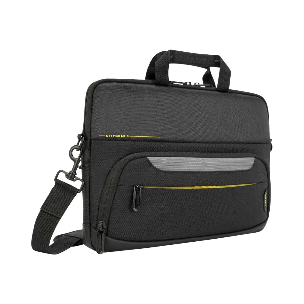 Targus | CityGear Slim Topload Laptoptasche | TSS866GL | Passend für bis zu 14 Zoll | Laptoptasche | Schwarz