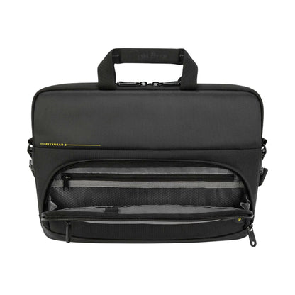 Targus | CityGear Slim Topload Laptoptasche | TSS866GL | Passend für bis zu 14 Zoll | Laptoptasche | Schwarz