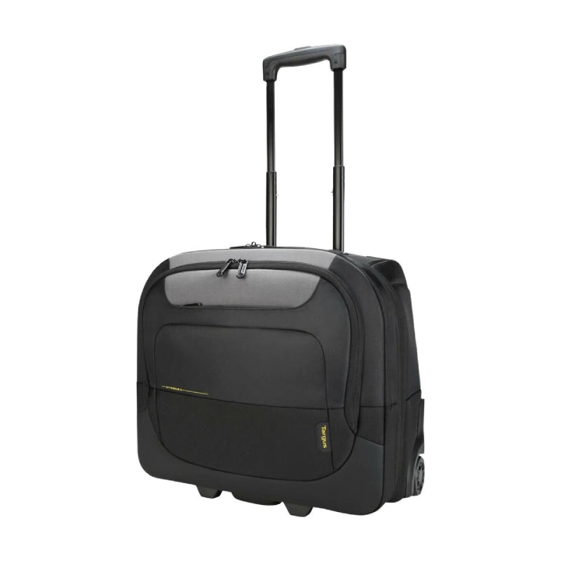 Targus | Notebook-Rollkoffer | CityGear | TCG717GL | Passt für Laptops bis 17,3" | Notebook-Trolley | Schwarz