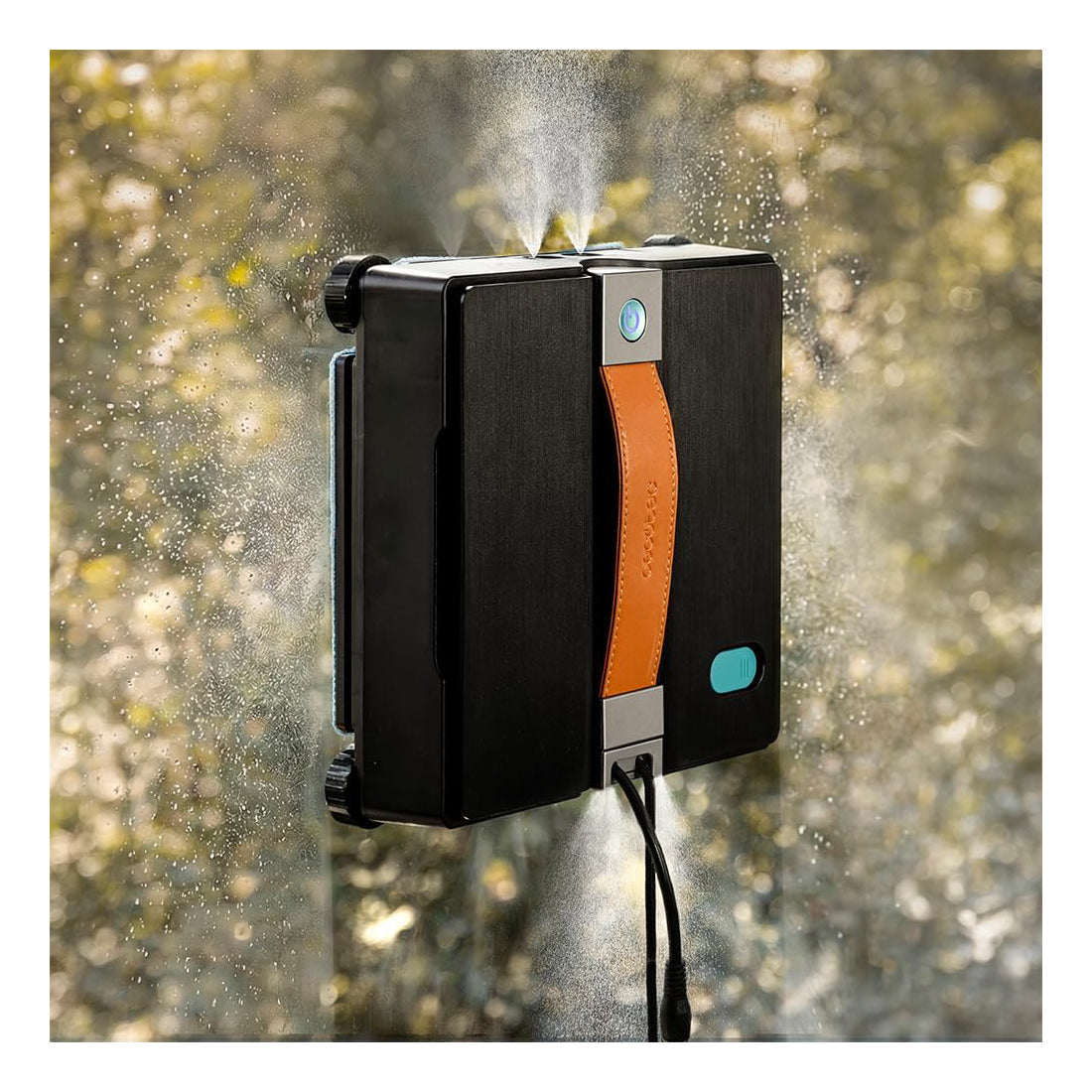 Cecotec | Conga Windroid W50 Double Spray | A01_EU01_123692 | Fensterputzroboter | Schwarz