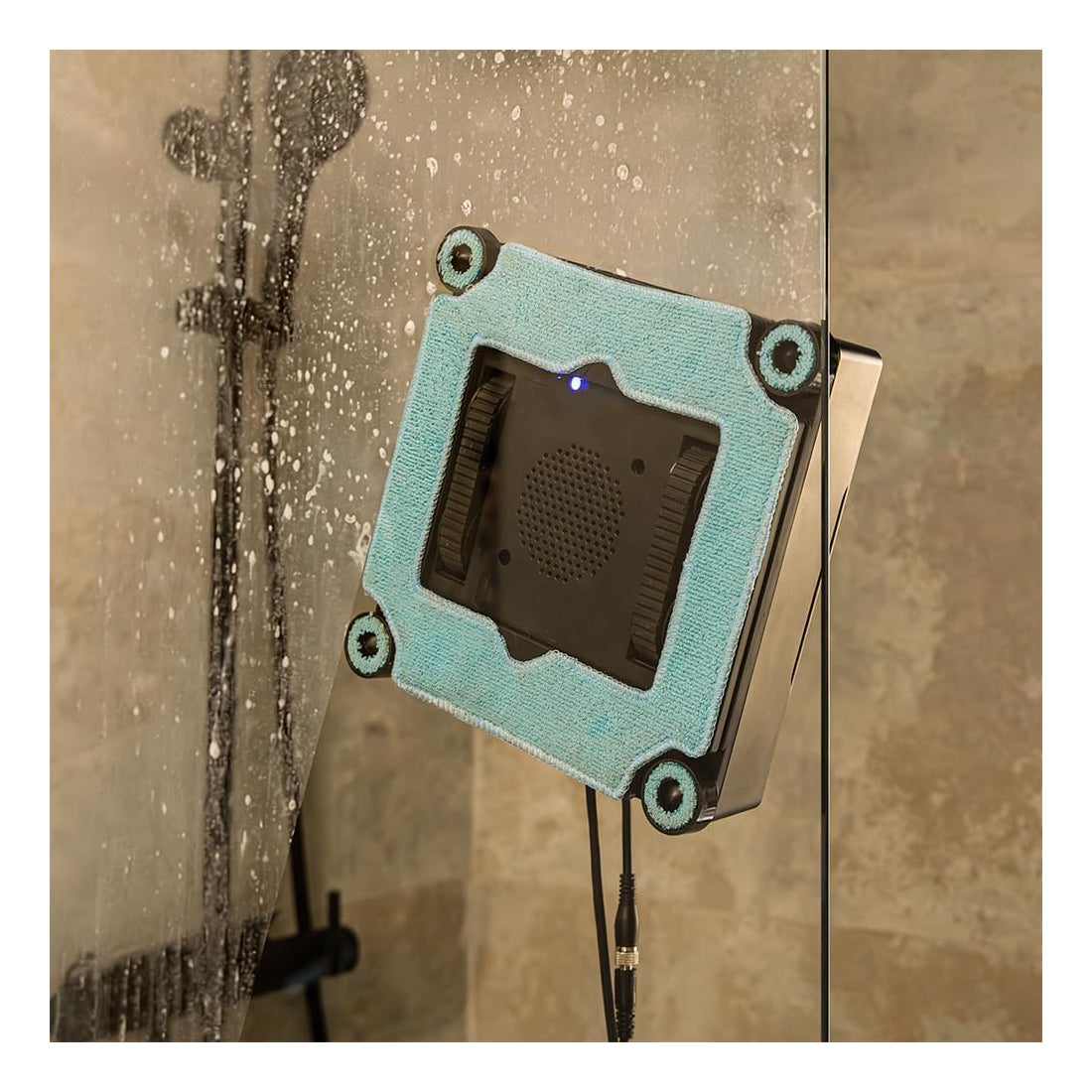 Cecotec | Conga Windroid W50 Double Spray | A01_EU01_123692 | Fensterputzroboter | Schwarz