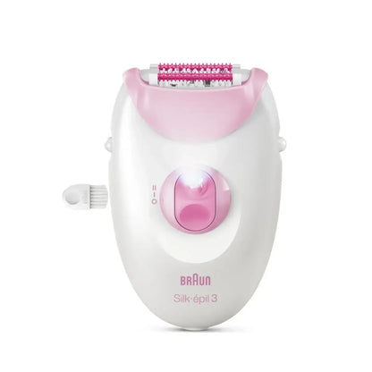 Braun | Épilateur | Silk-épil 3 SE3-000 | Blanc/Rose