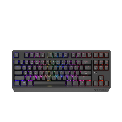 Genesis | Gaming-Tastatur | THOR 230 | Kabellos | RGB-Hintergrundbeleuchtung | US | Schwarz