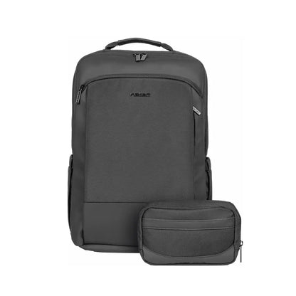 Natec | Sac à dos | Kudu Plus | Convient jusqu'à 15,6" | Étanche | Noir
