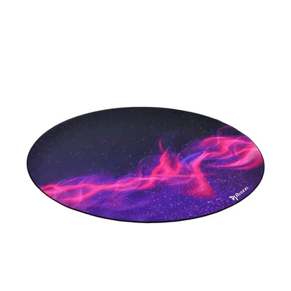 Arozzi | Zona | Runde Bodenschutzmatte | Lila Galaxie | 121 cm
