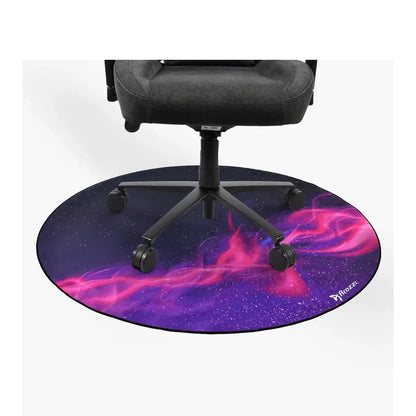 Arozzi | Zona | Runde Bodenschutzmatte | Lila Galaxie | 121 cm