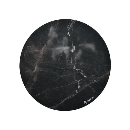 Arozzi | Zona | Tapis de sol rond | Marbre noir | 121 cm