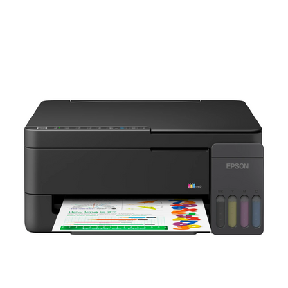 Epson | EcoTank | L3350 | Drucker / Kopierer / Scanner | Farbe | Tintenstrahl | A4/Legal | Schwarz