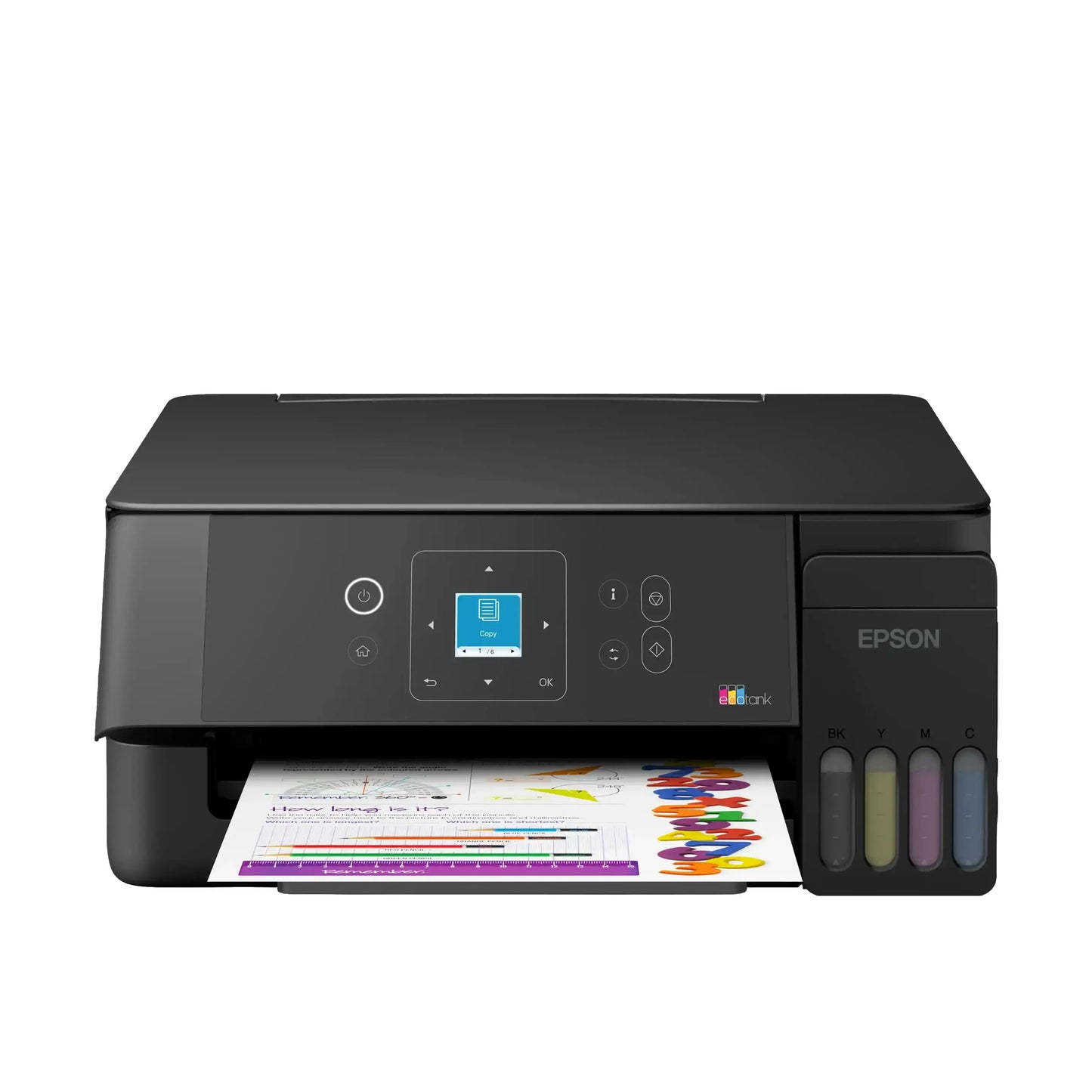 Epson | EcoTank | L3362 | Drucker / Kopierer / Scanner | Farbe | Tintenstrahl | A4/Legal | Schwarz