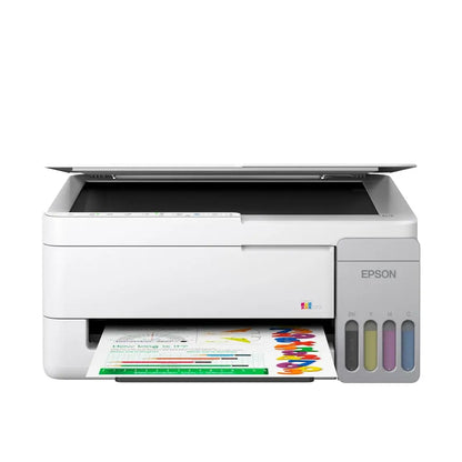 Epson | EcoTank | L3356 | Drucker / Kopierer / Scanner | Farbe | Tintenstrahl | A4/Legal | Weiß