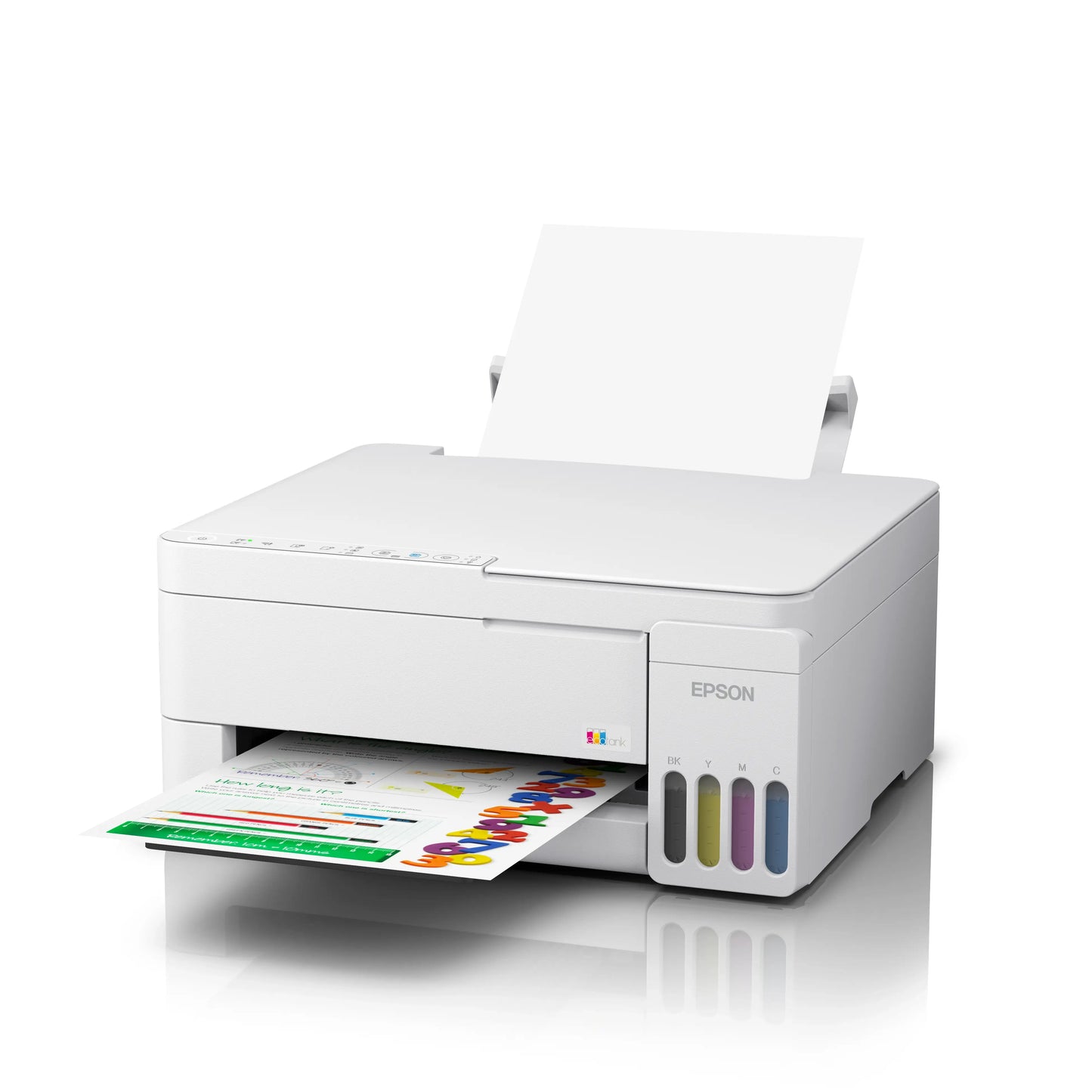 Epson | EcoTank | L3356 | Drucker / Kopierer / Scanner | Farbe | Tintenstrahl | A4/Legal | Weiß