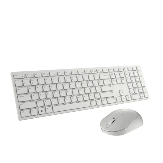 Dell | Tastatur und Maus KM5221W | Kabellos | Plunger | QWERTY US | Weiß