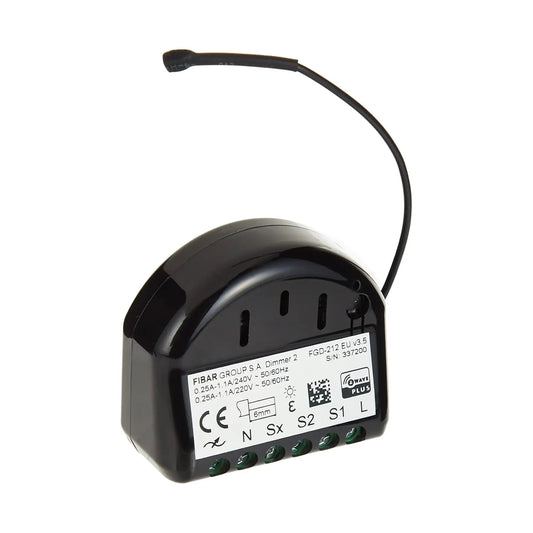 Nice | Z-Wave Dimmer-Control | FGD-212 EU |  Black