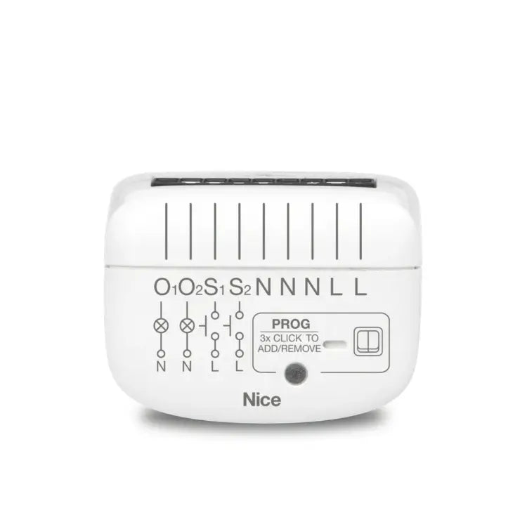 Nice | Z-Wave Ein-/Aus-Steuerung 2 Dual-Kanal-Relais FGS-225 EU