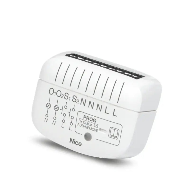 Nice | Z-Wave Ein-/Aus-Steuerung 2 Dual-Kanal-Relais FGS-225 EU
