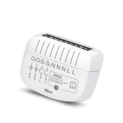 Nice | Z-Wave Ein-/Aus-Steuerung 2 Dual-Kanal-Relais FGS-225 EU