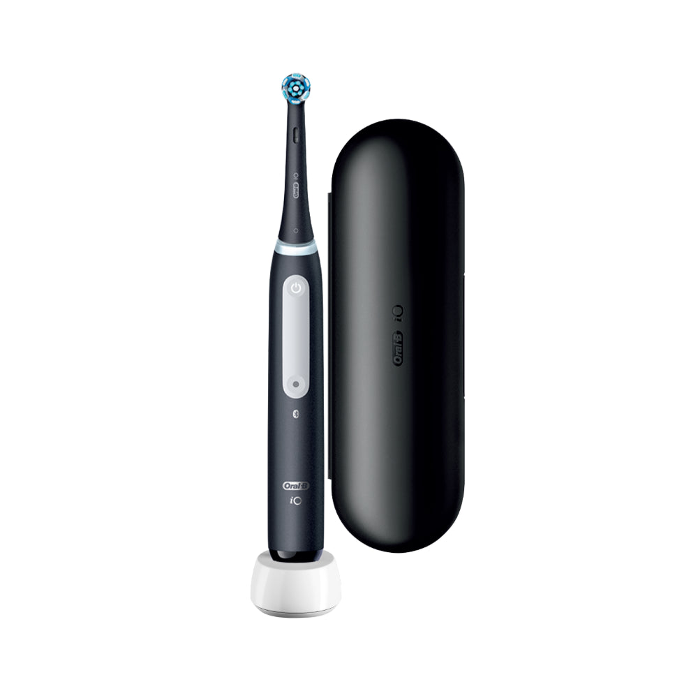 Oral-B | iO3 Series | iO3 Schwarz | Elektrische Zahnbürste | Wiederaufladbar | Schwarz